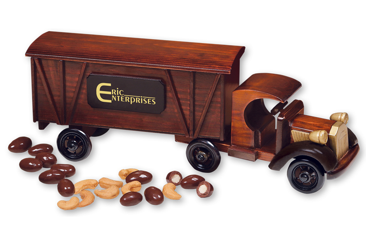 1920 Tractor-Trailer Truck with Chocolate Covered Almonds & Jumbo Cashews 1920 Tractor-Trailer Truck with Chocolate Covered Almonds & Jumbo Cashews